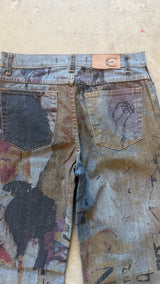 Renaissance Napoleon vintage Printed Jeans