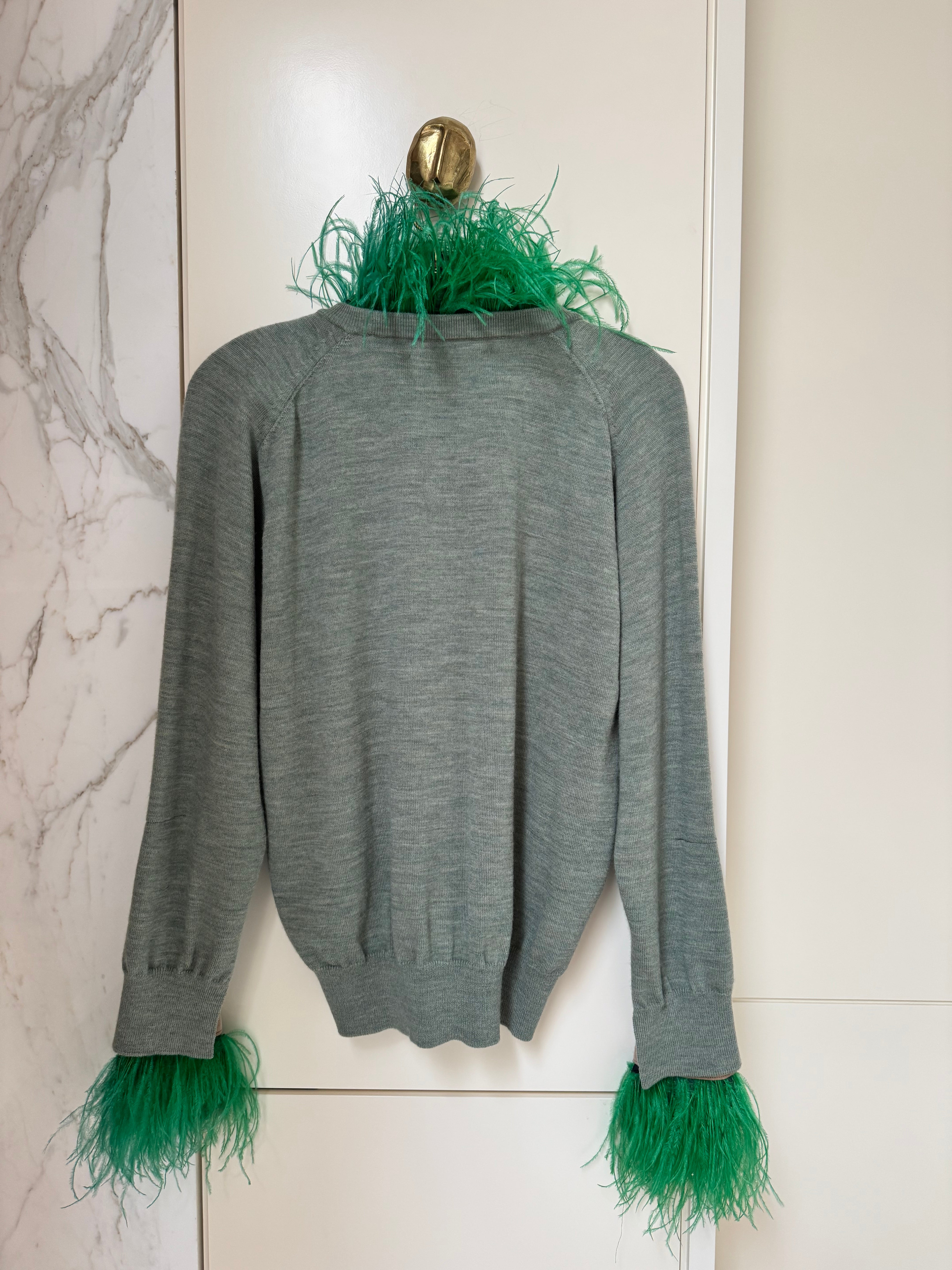 Feather Detailed Sweater
