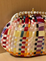 Couture Satin Ribbon Minaudière