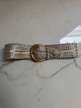 Metallic belt