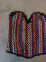 Woven Vintage Corset
