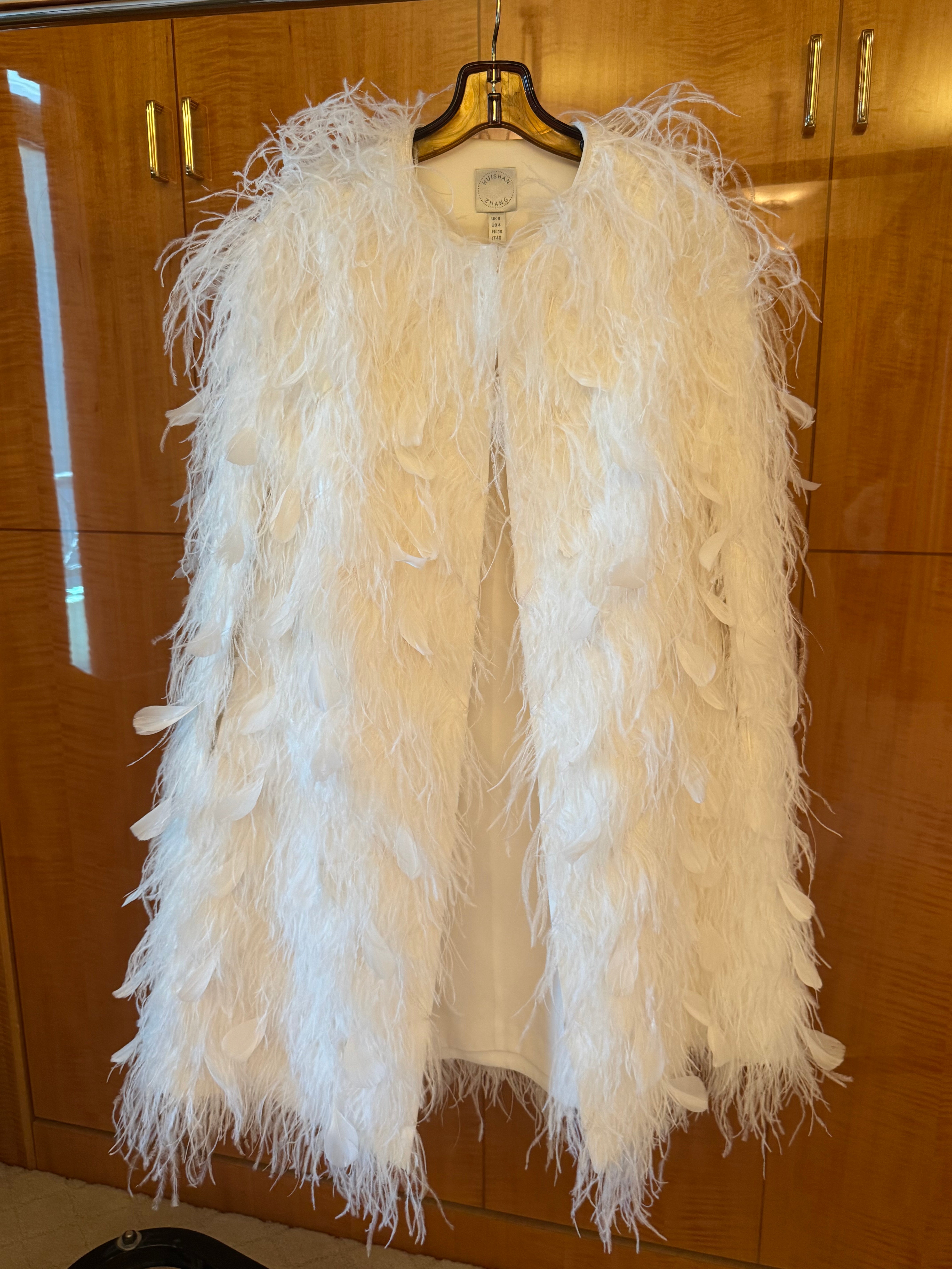 White Feather Cape