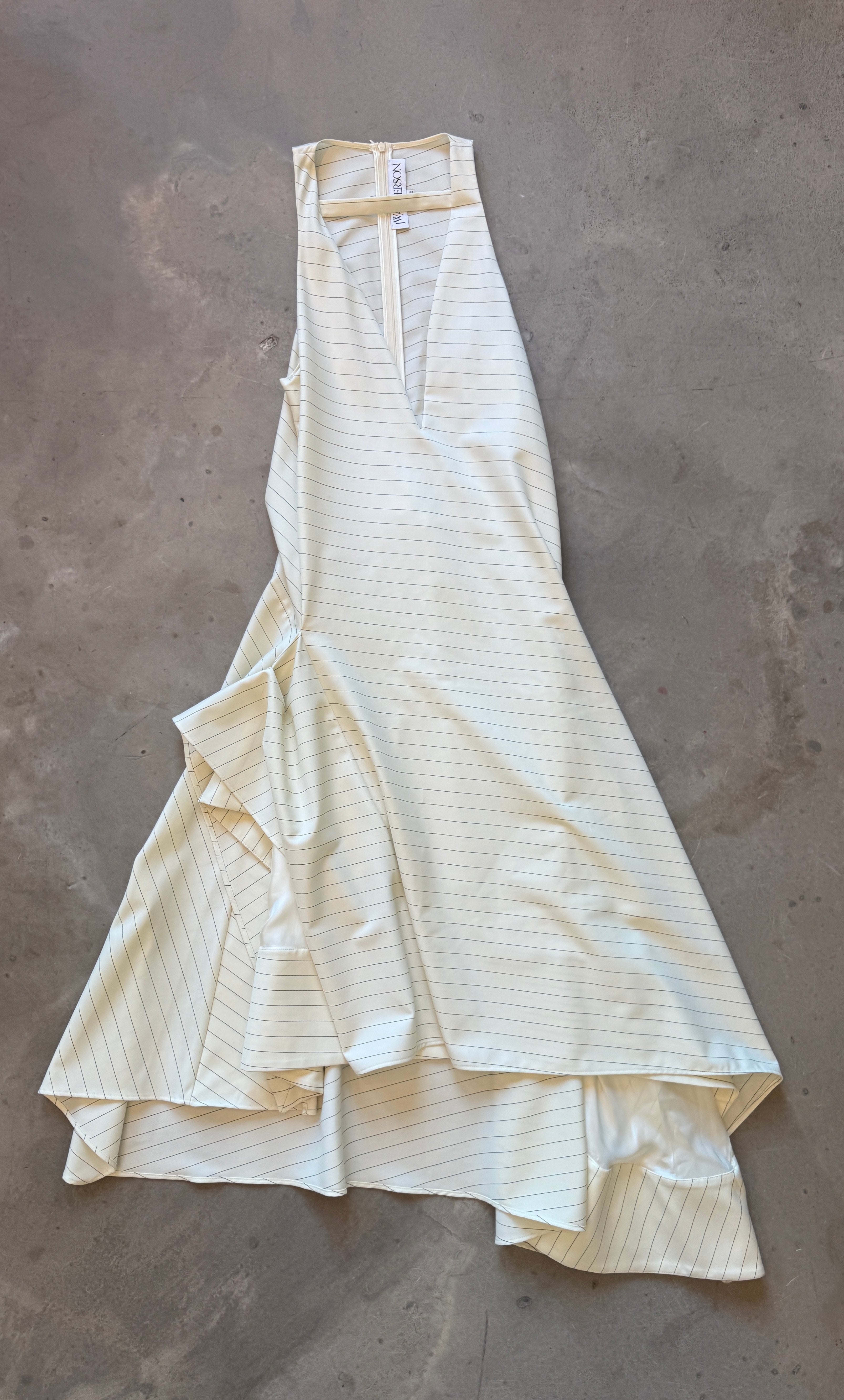 Striped Ruffle Dress