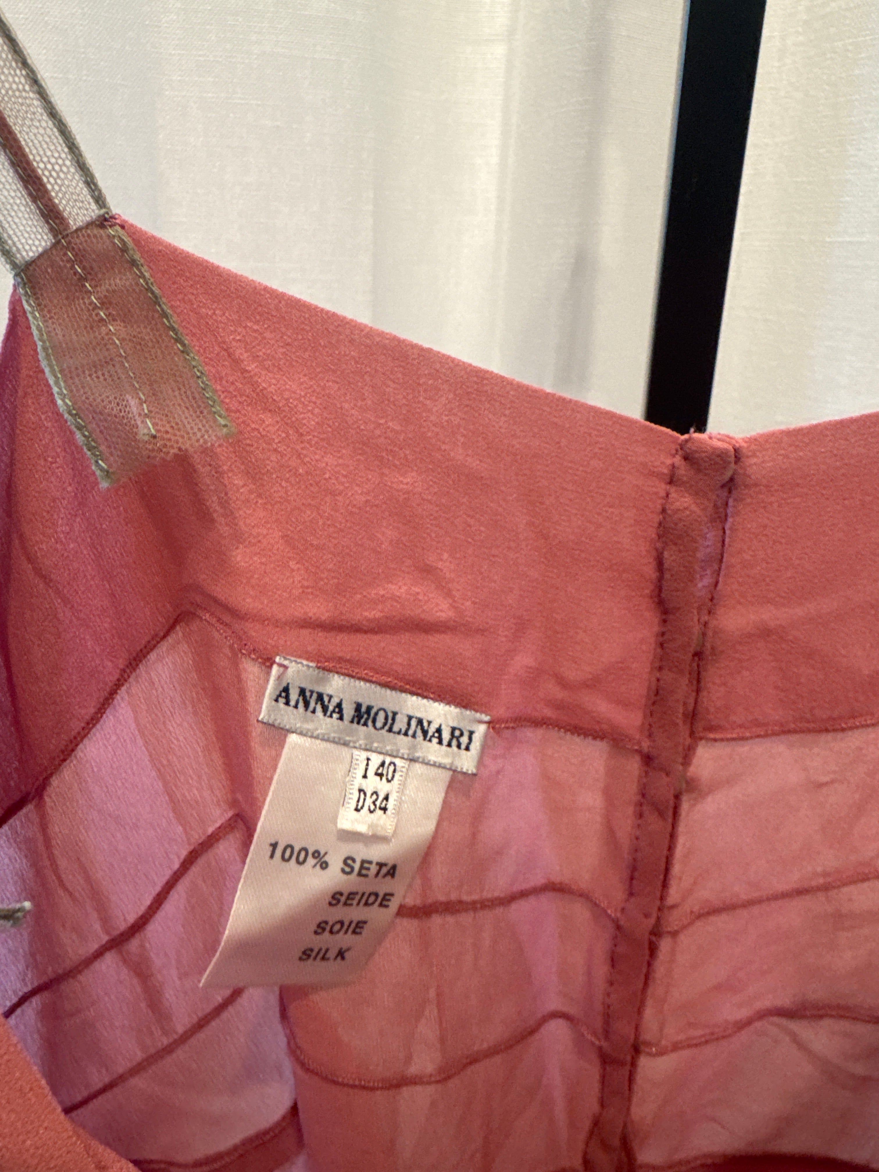 Pink Sheer Top