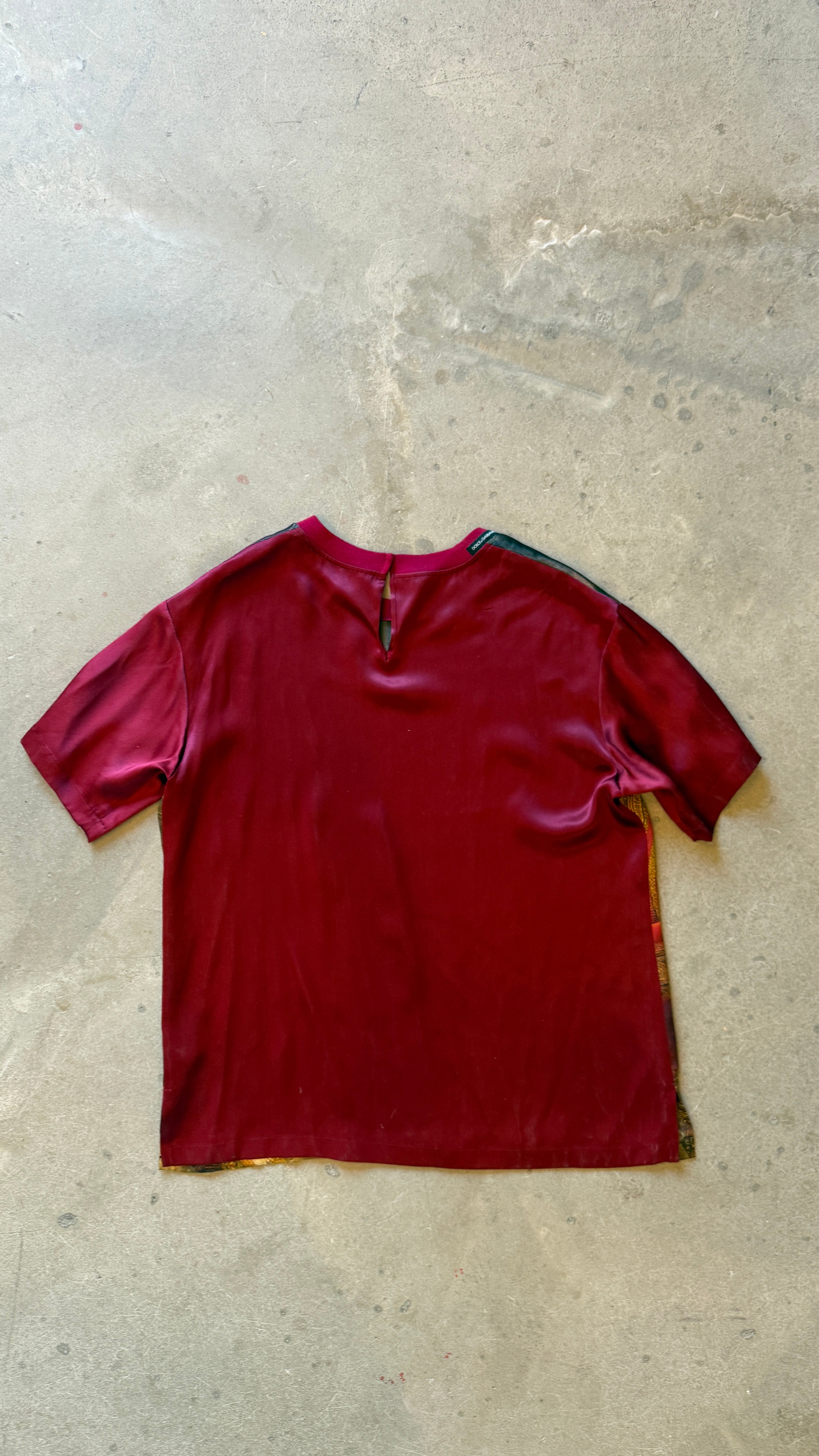 Josephine Bonaparte Print Silk T-Shirt