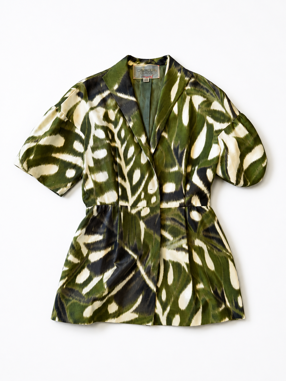 Leaf Print Jacket