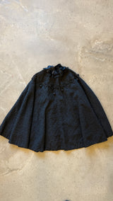 Victorian Black Beaded Cape
