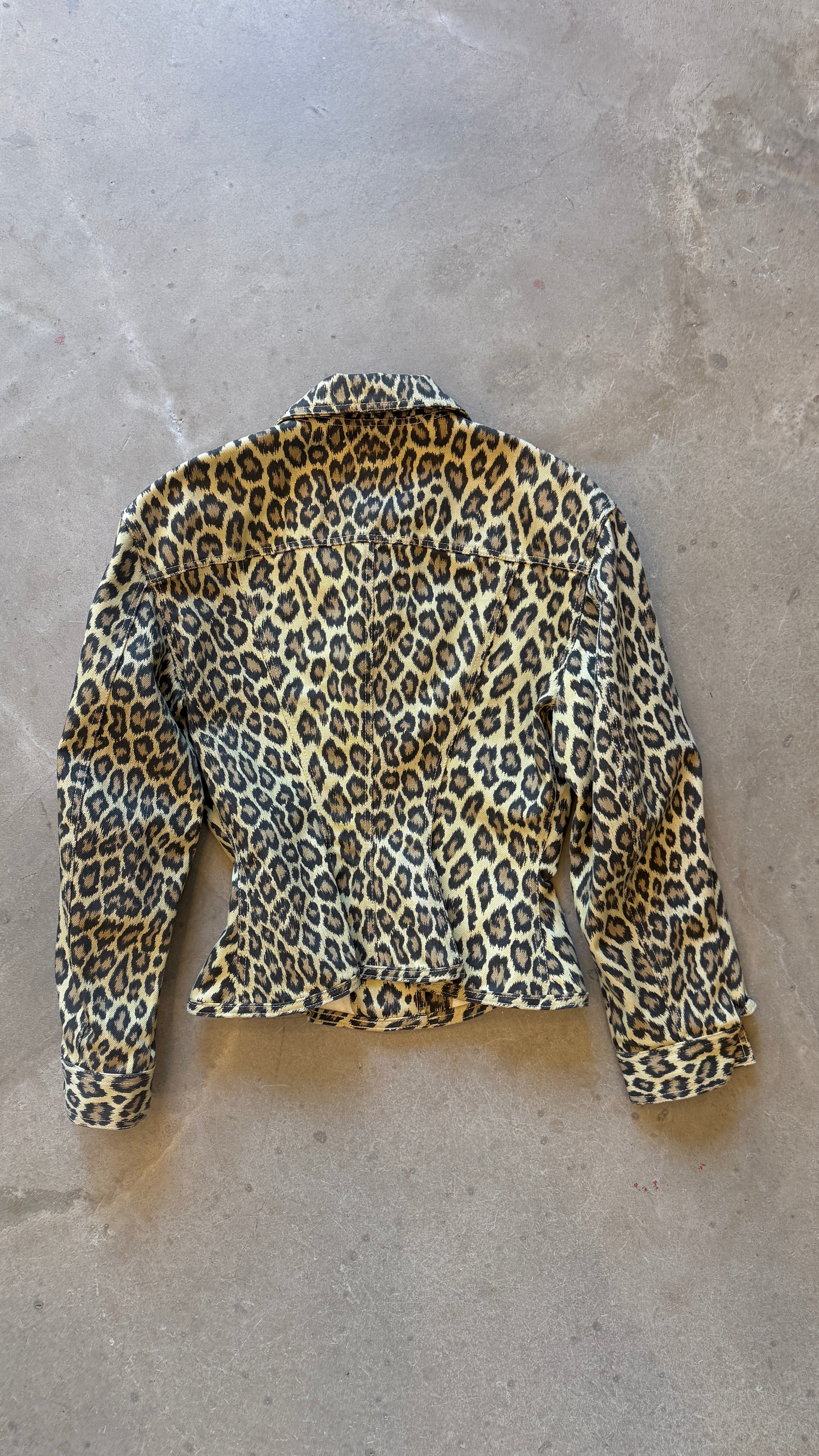 Iconic Leopard Hour Glass Jacket
