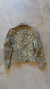 Iconic Leopard Hour Glass Jacket