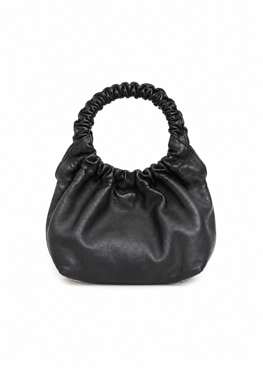 Black Double Circle Medium Bag