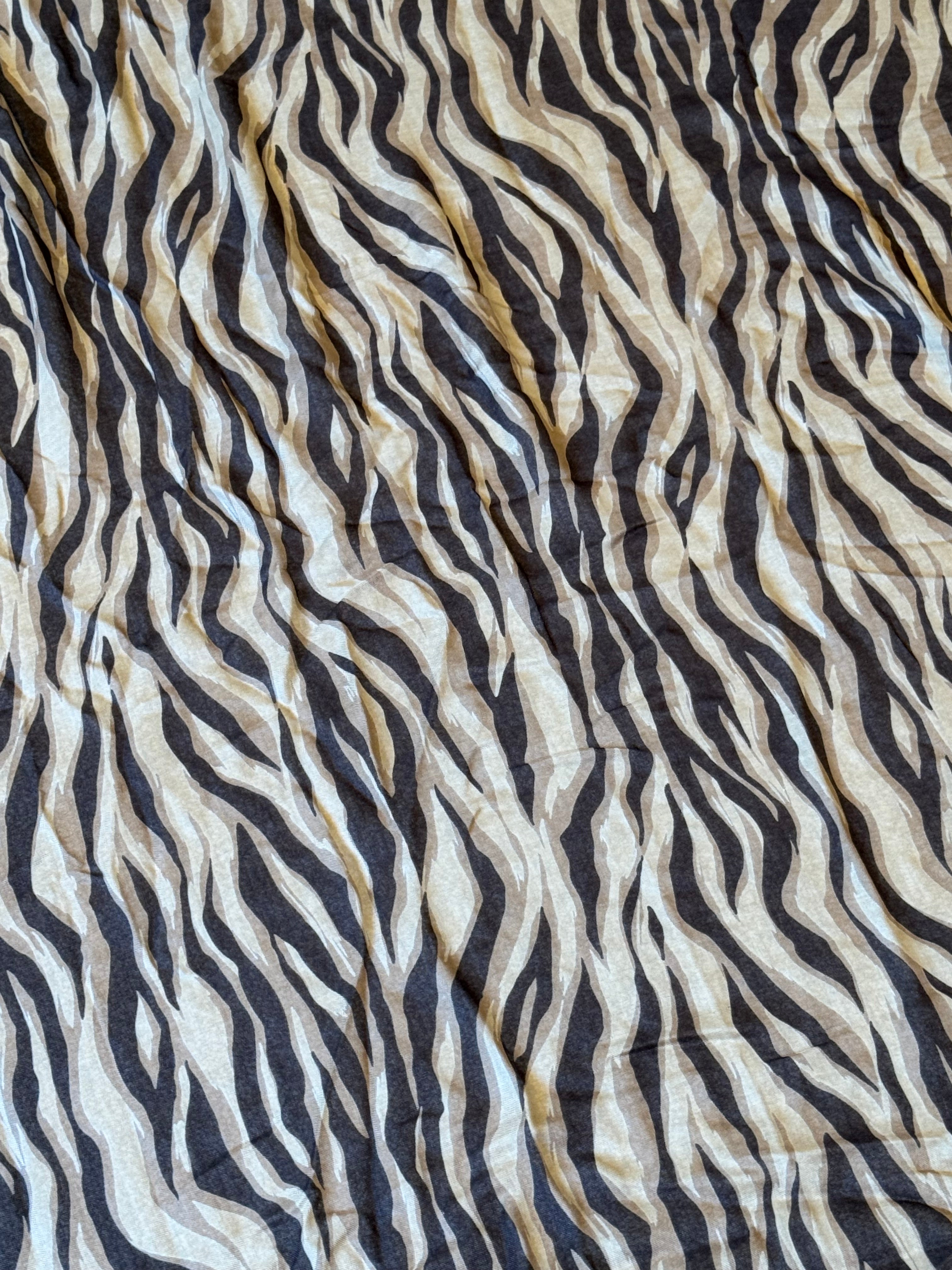 Zebra Silk Scarf