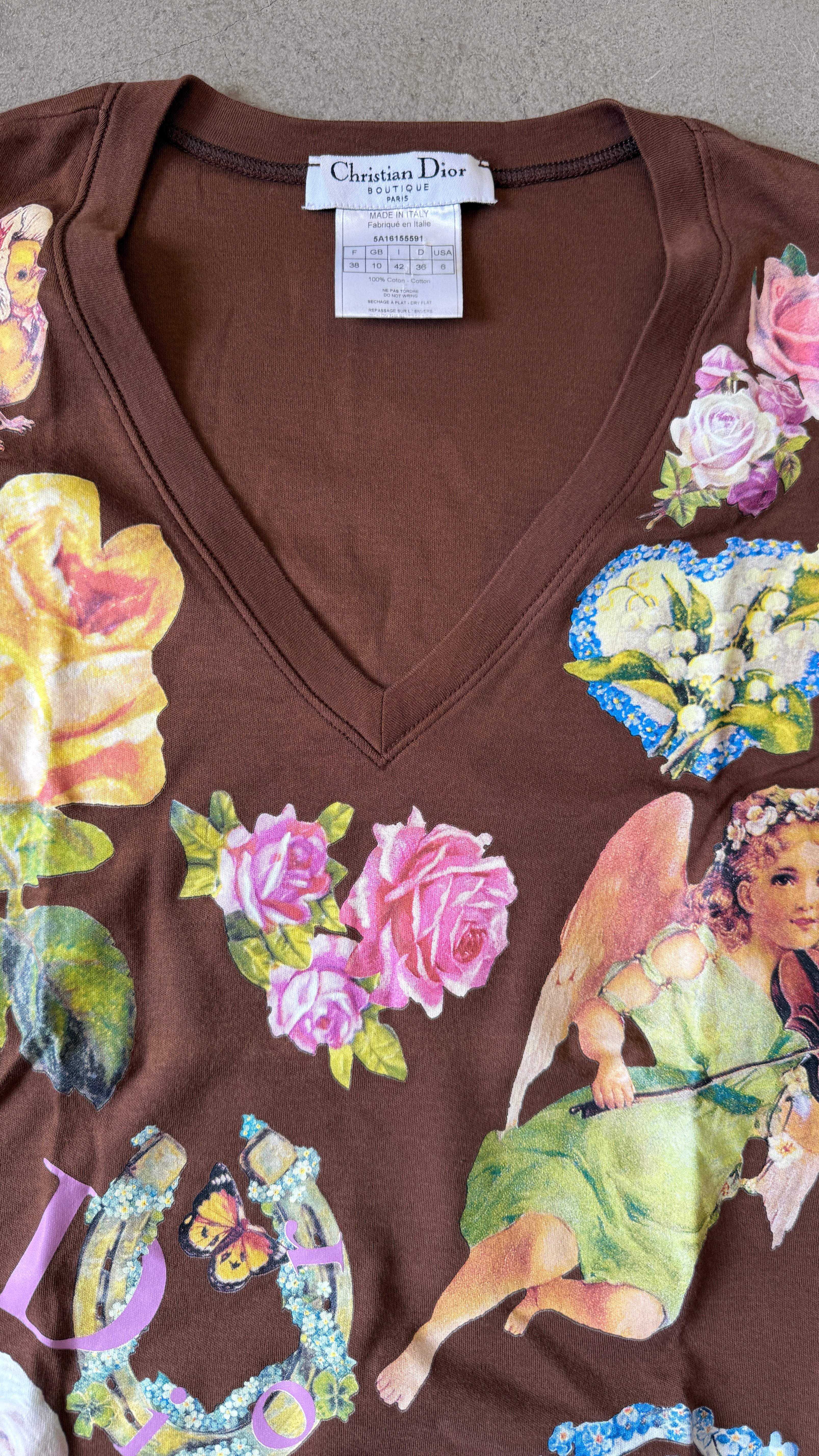 2000s Cherub & Rose Tee