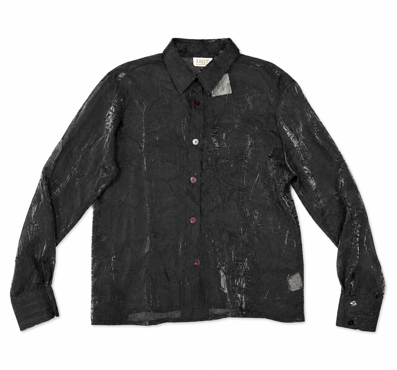 Black Sheer Vintage Shirt