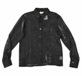 Black Sheer Vintage Shirt