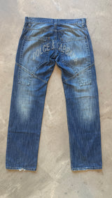 Vintage Swaorski Crystal Jeans