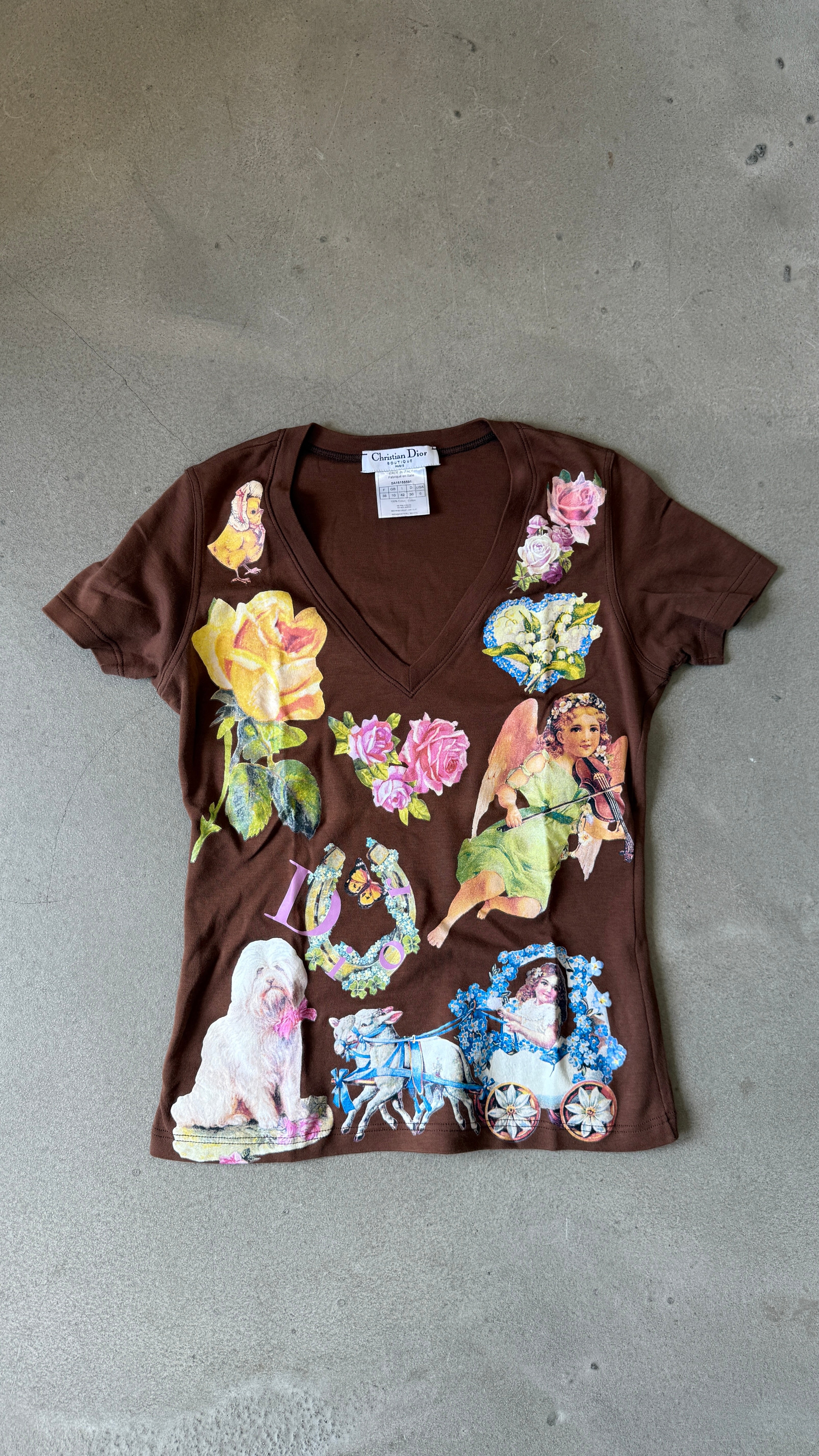 2000s Cherub & Rose Tee