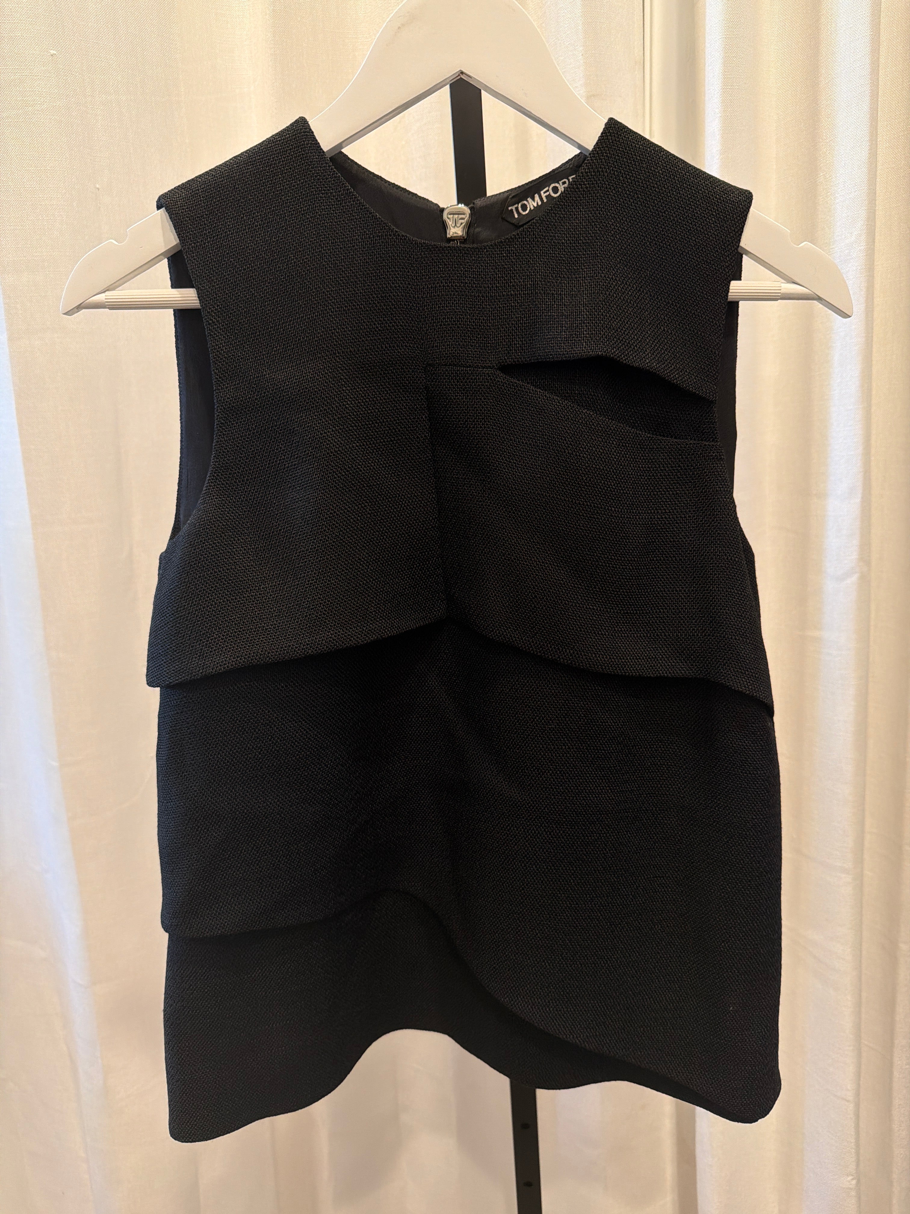 Tiered Sleeveless Top