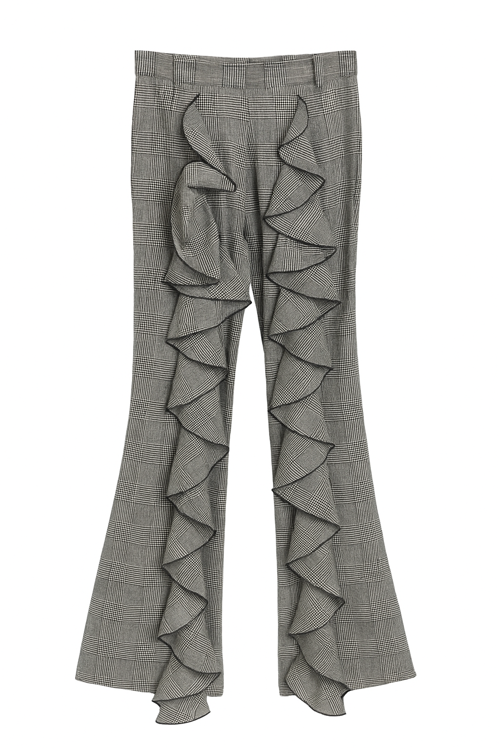 Pants with Ruffle Back