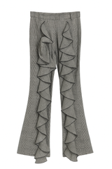 Pants with Ruffle Back