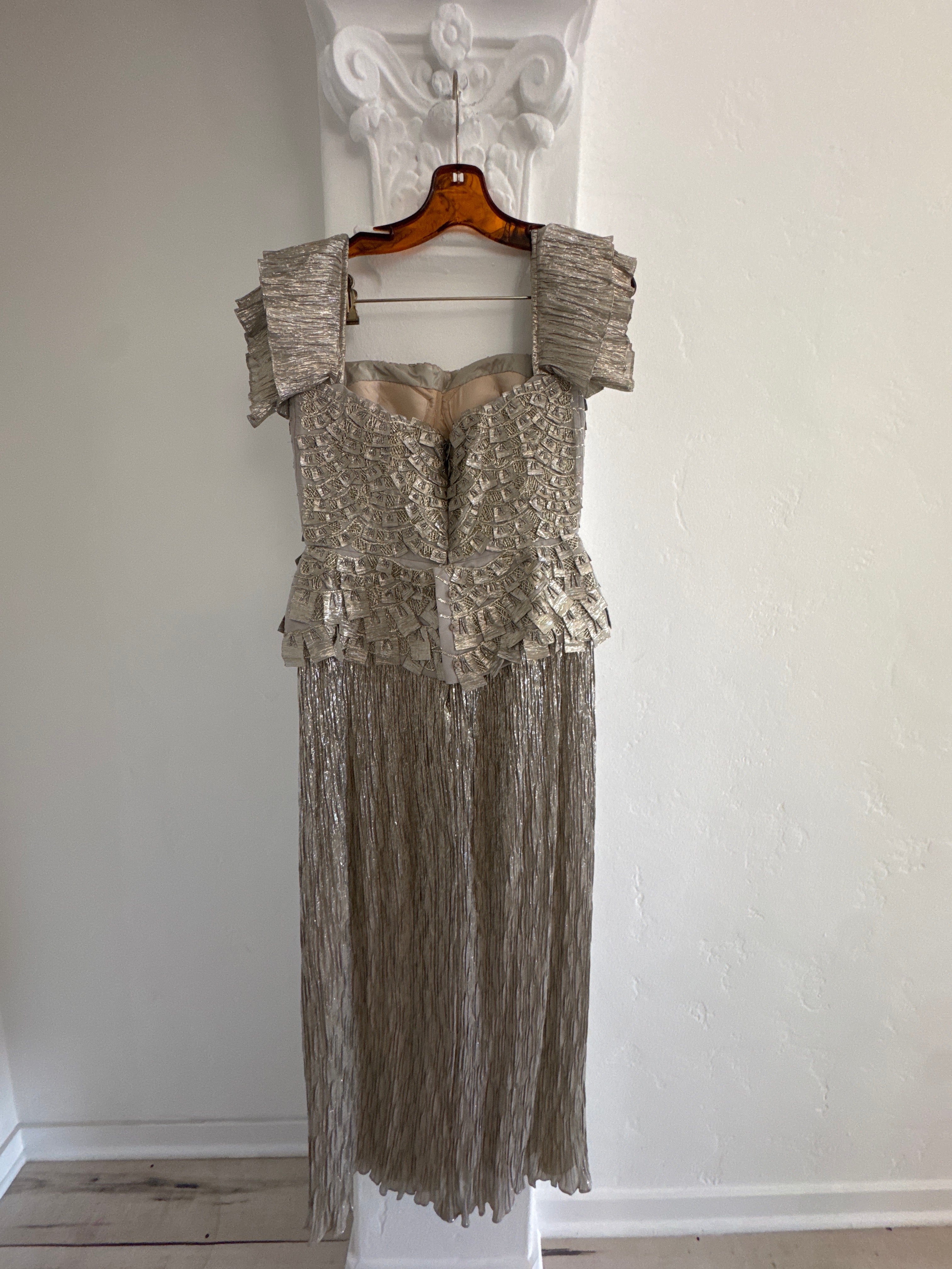 Silver Cocktail Dress