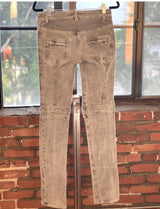 Velvet Moto Pants