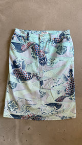 Blue Koi Fish Skirt