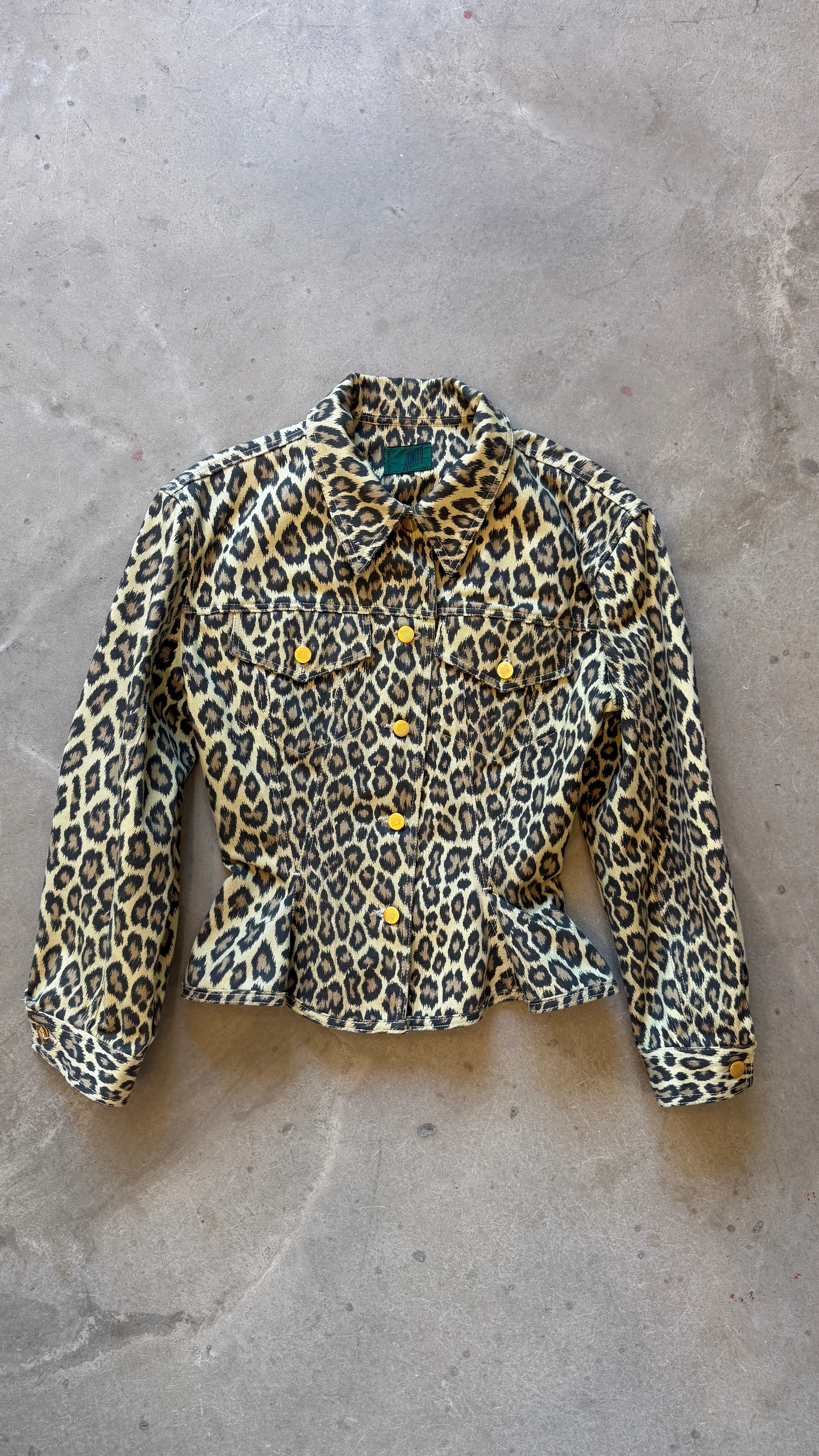 Iconic Leopard Hour Glass Jacket