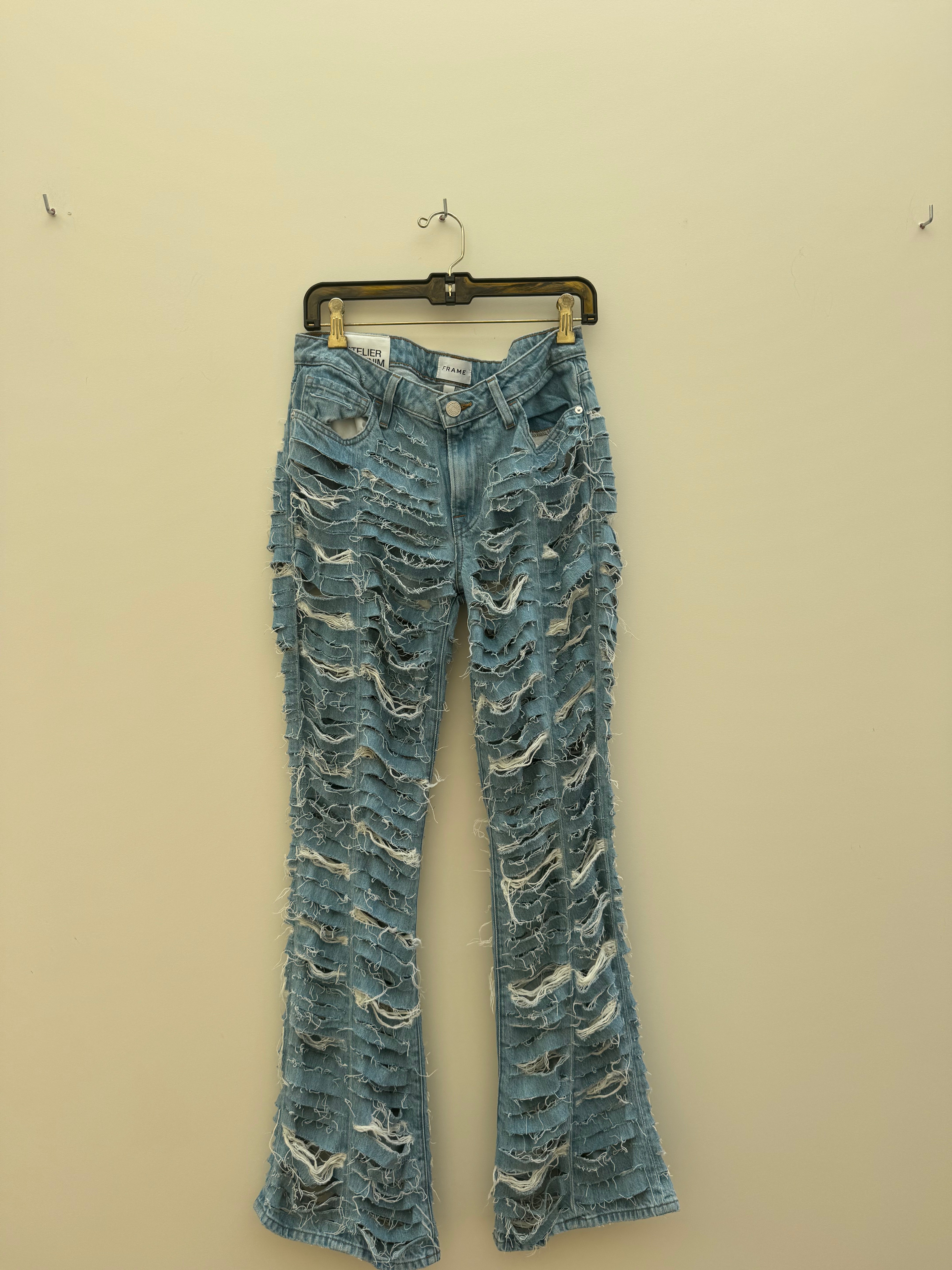 Distressed Denim Jeans