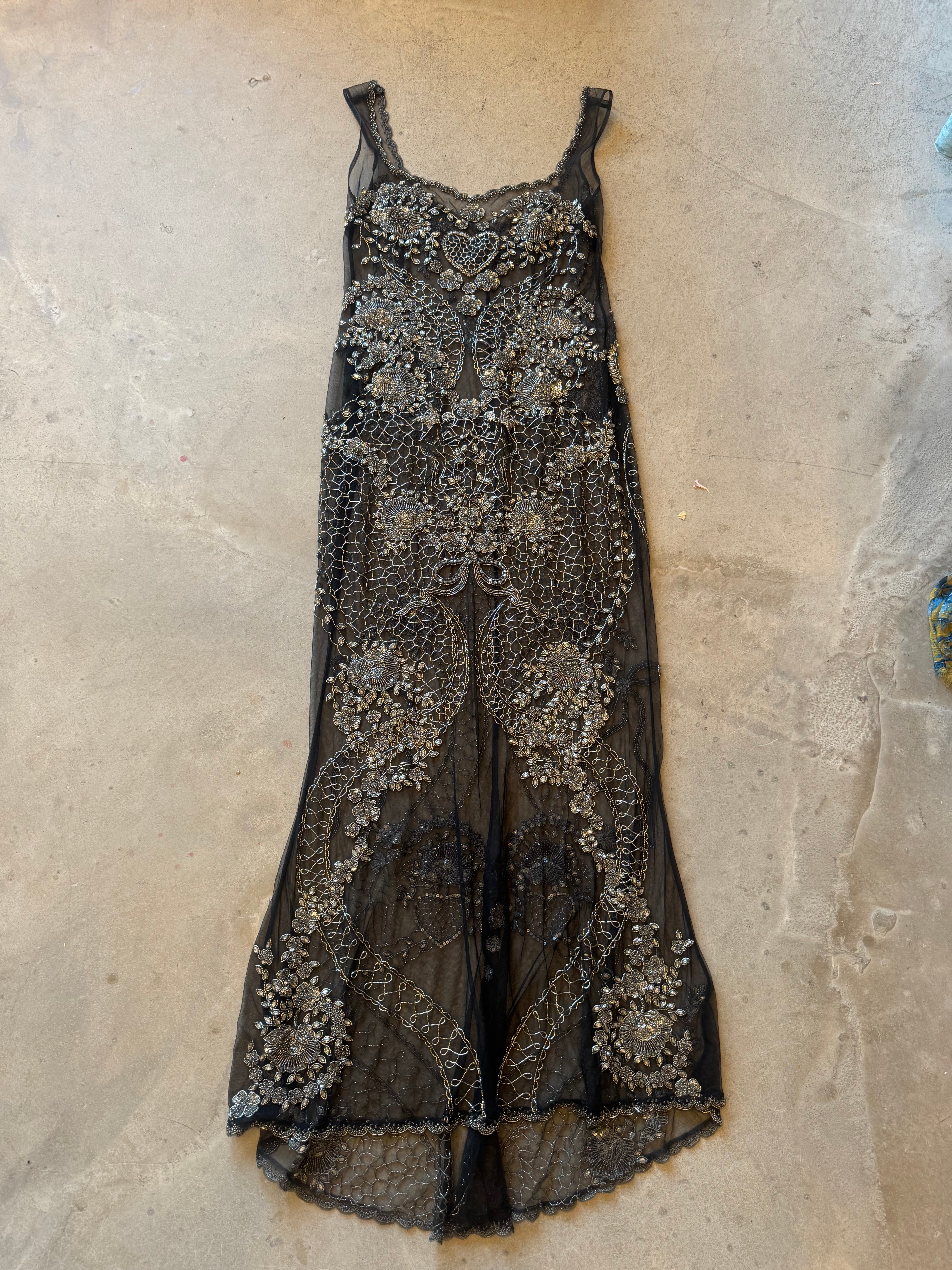 Beaded Vintage Dress