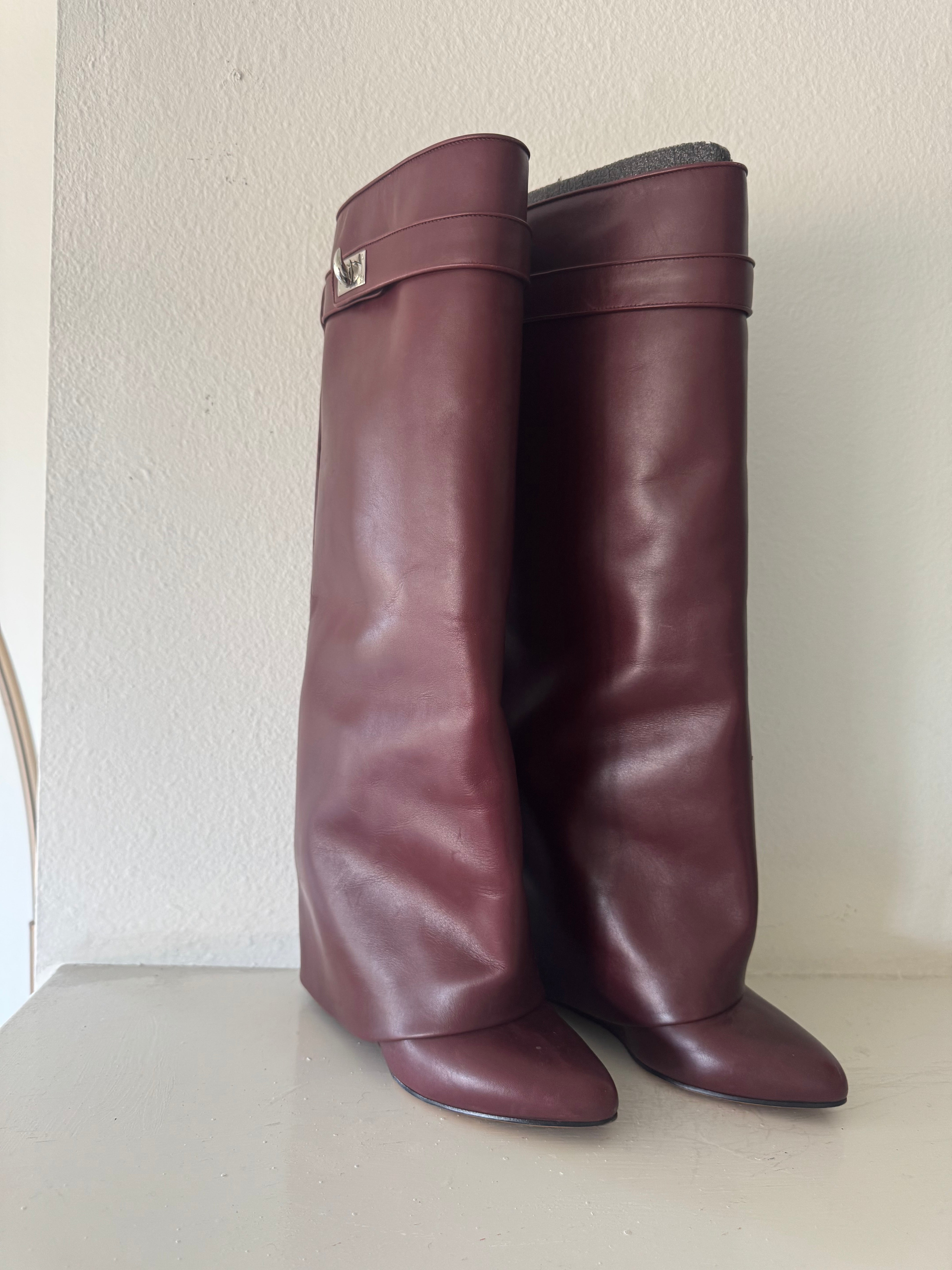Burgundy Boots
