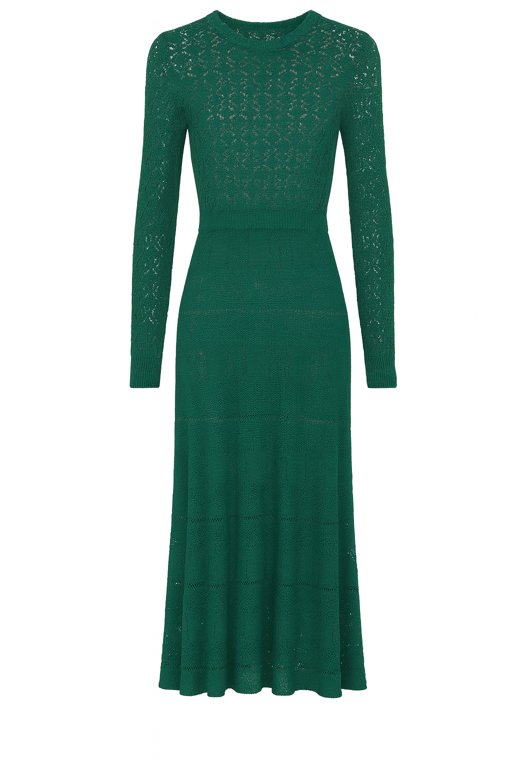 Green Knit Dress