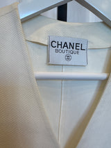 Cream Vest with Buttons