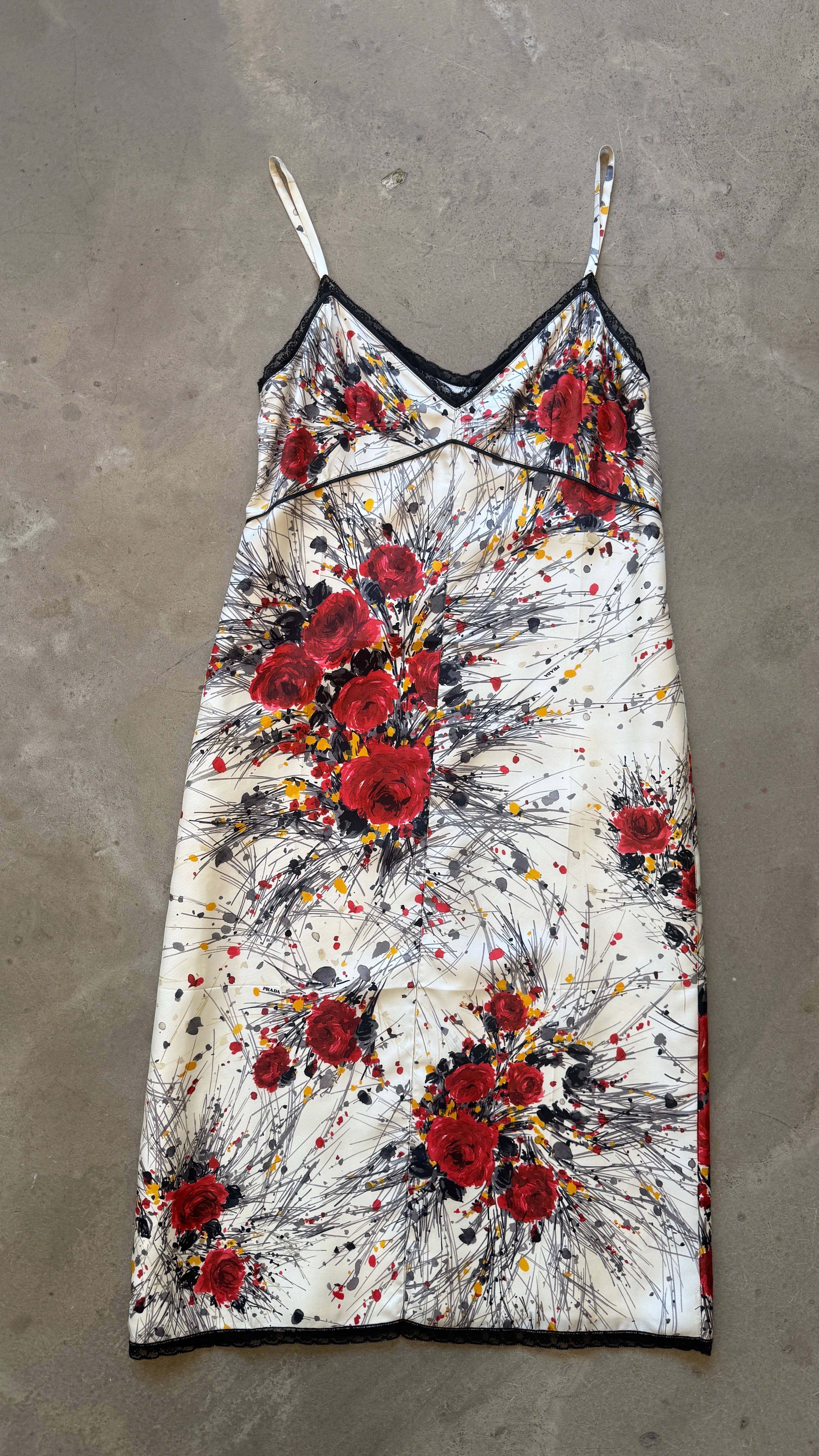 Floral Print Slip Dress