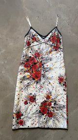 Floral Print Slip Dress
