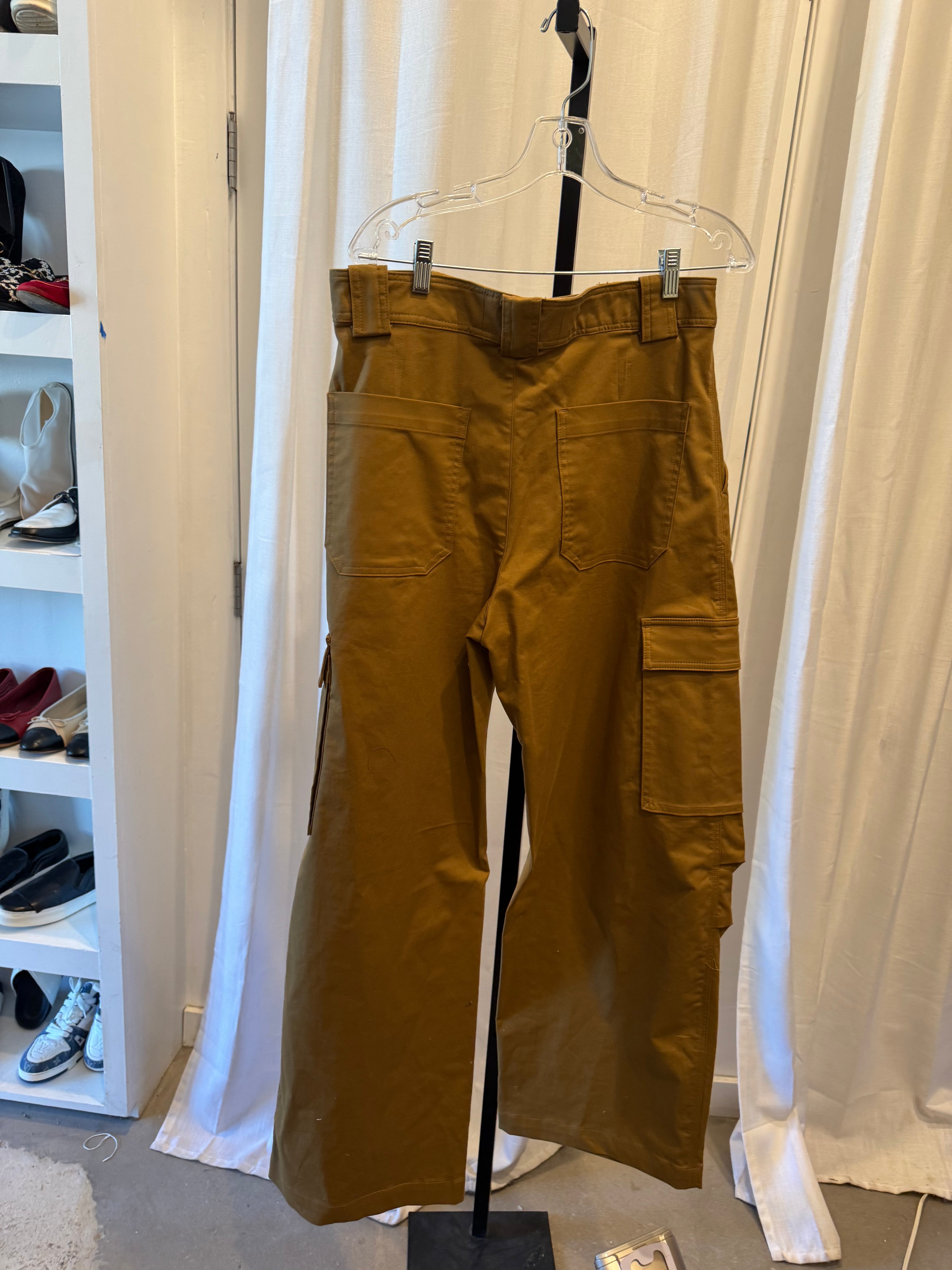 Beige Cargo Pants