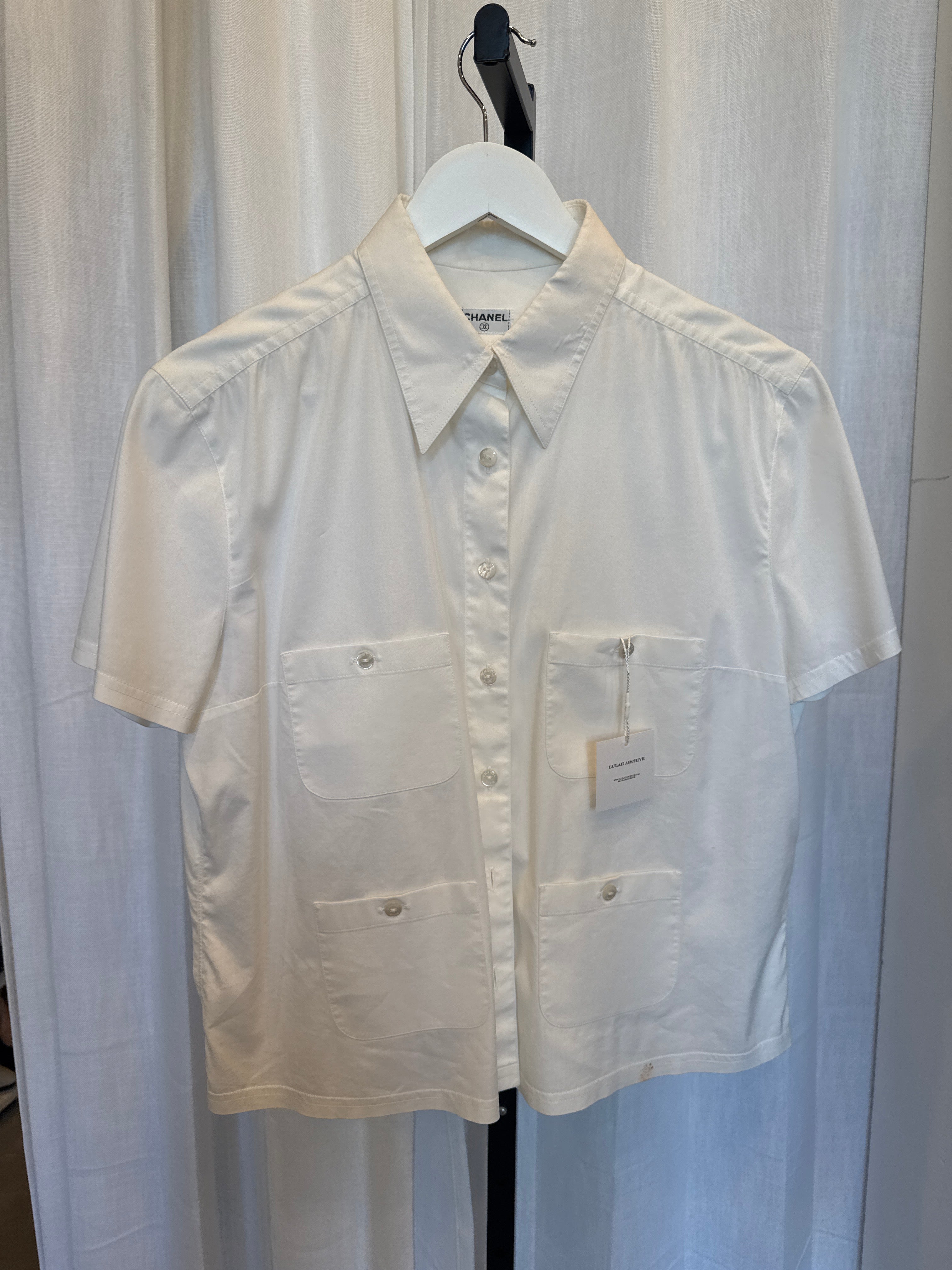 White Short Sleeve Shirt