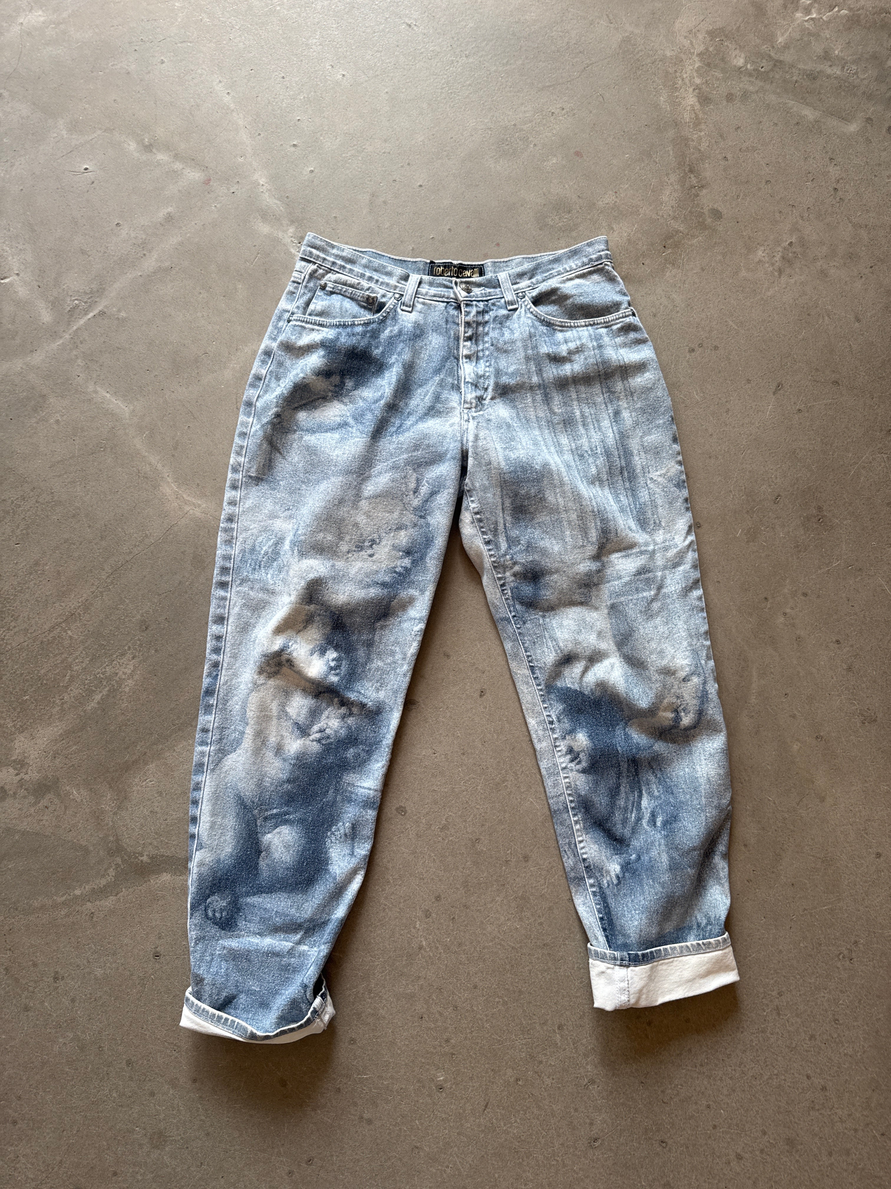 Cherub Print Denim