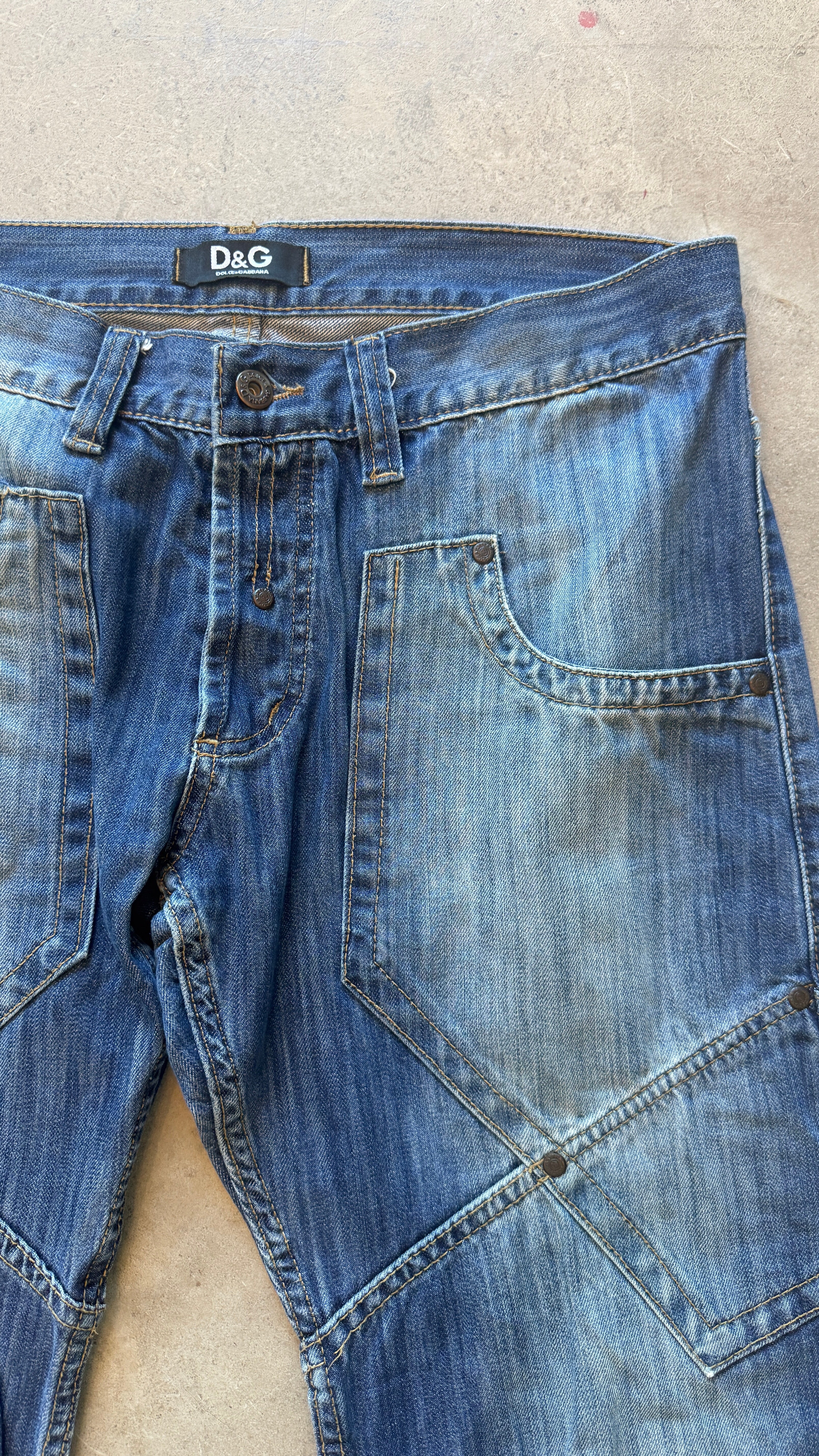Vintage Swaorski Crystal Jeans
