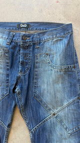 Vintage Swaorski Crystal Jeans