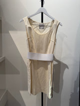 Ivory Dress with Band