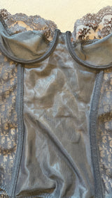 Black Lace Corset