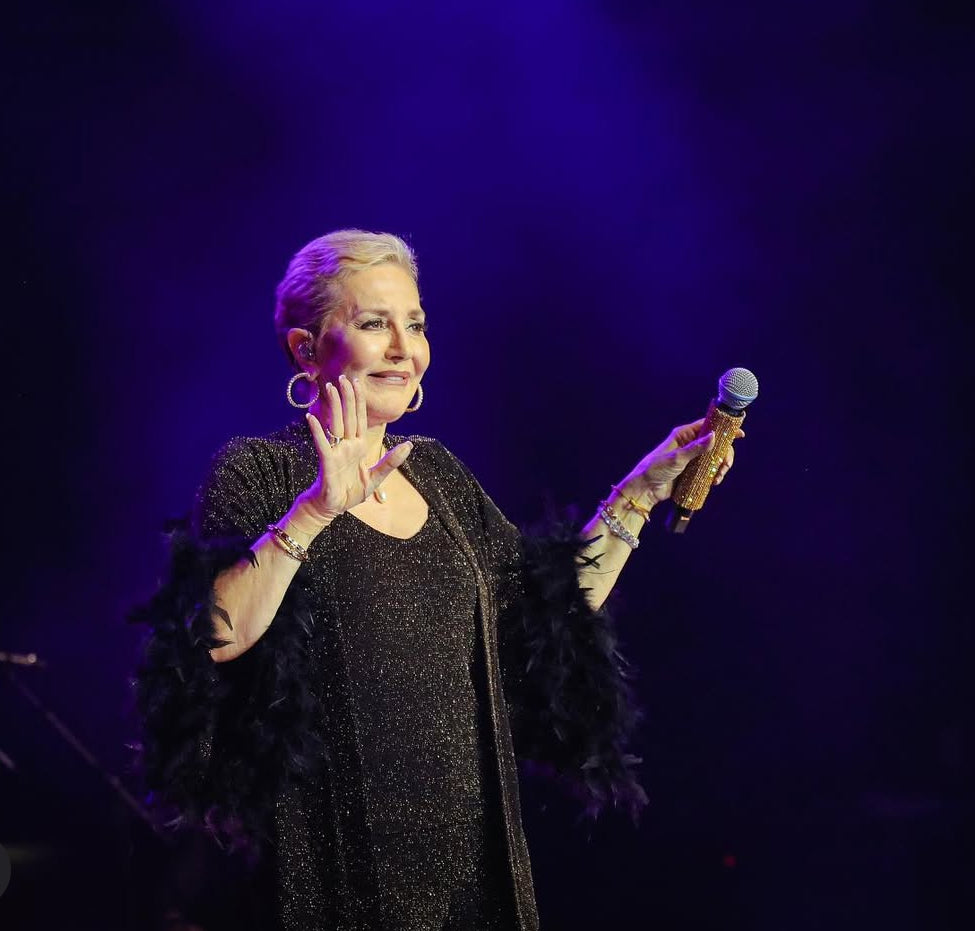 Glitter & Feather Pant and Top Set