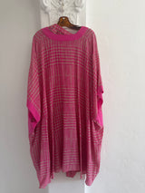 Pink Houndstooth Kaftan and Pant Set worn in Nazetke Video