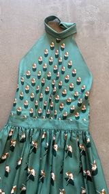 Resort 2015 Beach Ball Halter Dress&Belt