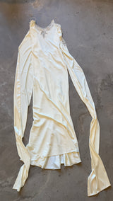 Cream Silk Gown