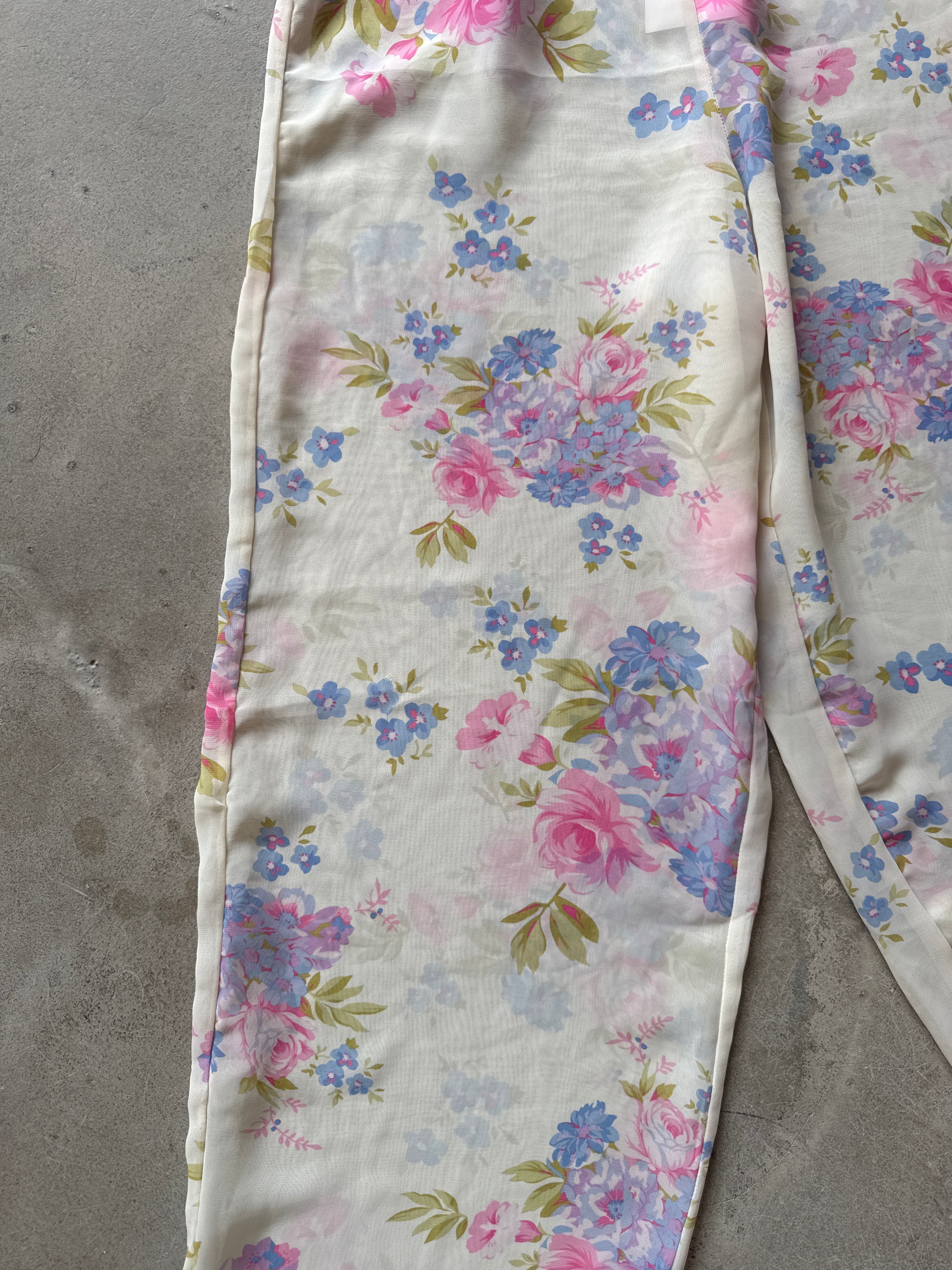 Sheer Rose Pant