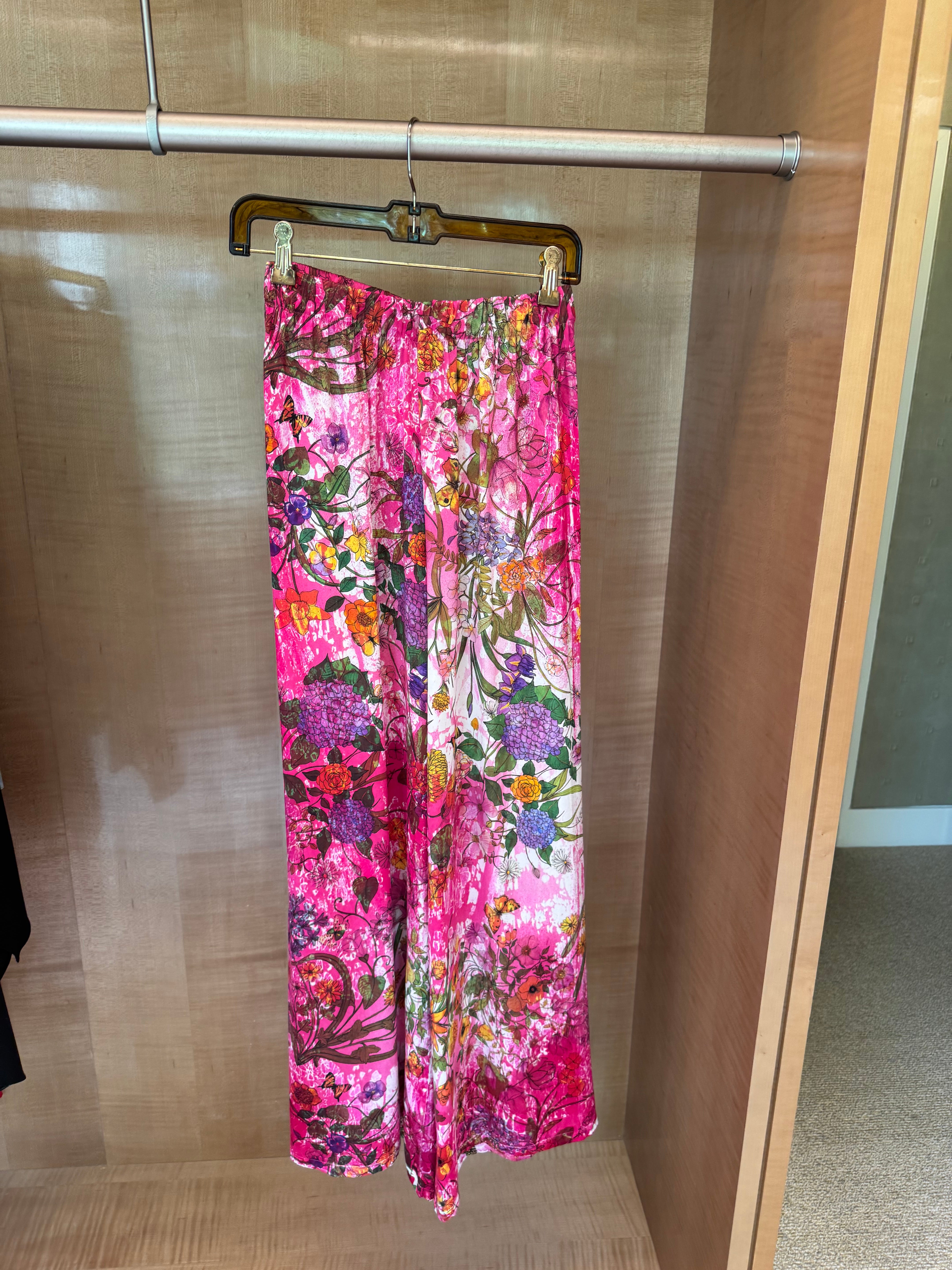Silk Palazzo Pants