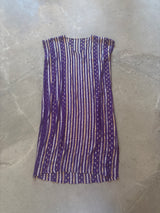 Purple Chiffon Kaftan