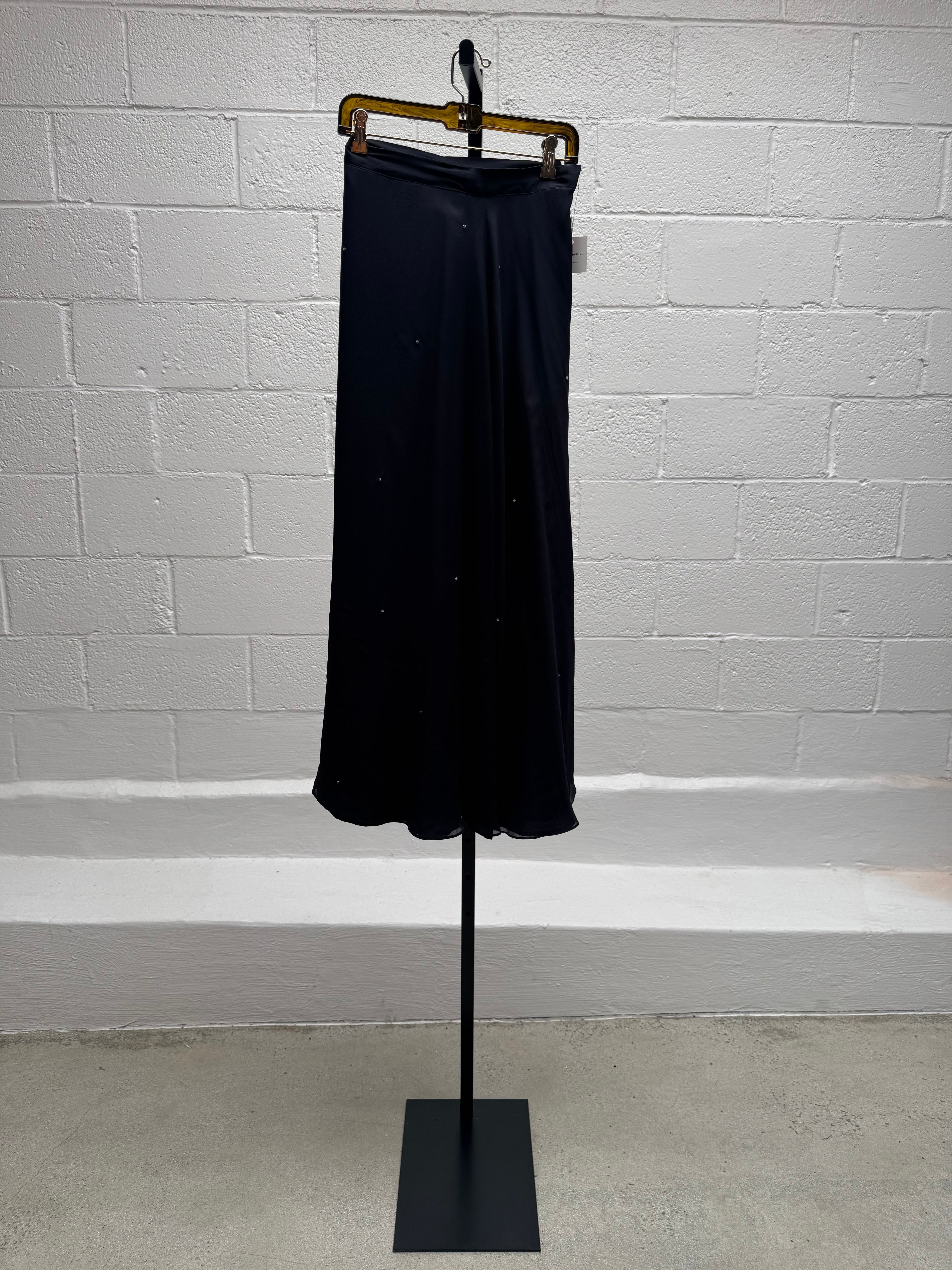 Iconic 2000 Vest and Skirt with Rhinestones