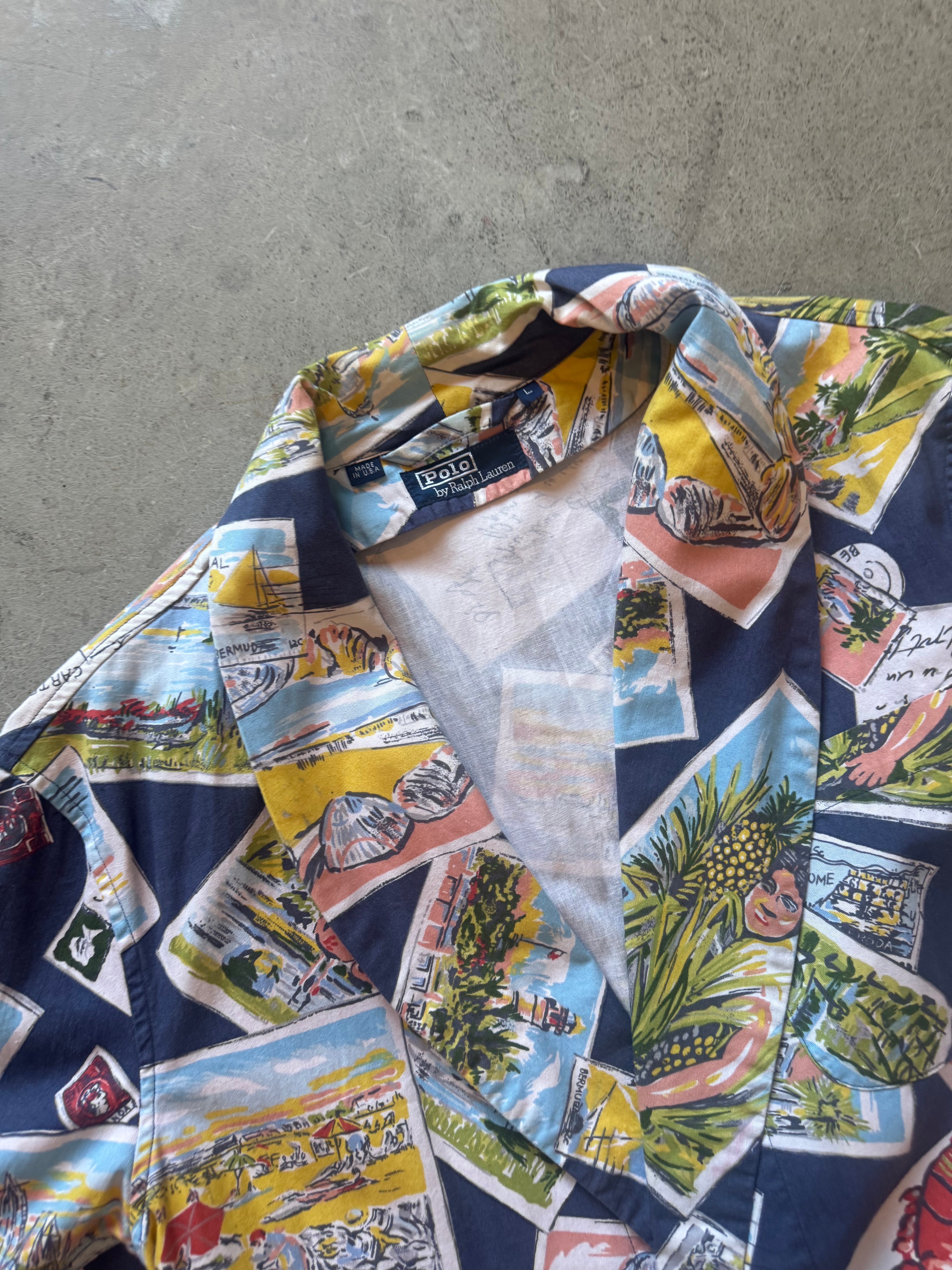 Post Card Wrap Jacket